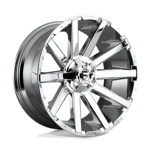 Fuel Offroad D614 CONTRA Chrome Plated 22x10 -18 6x135|6x139.7mm 106.1mm - WheelWiz