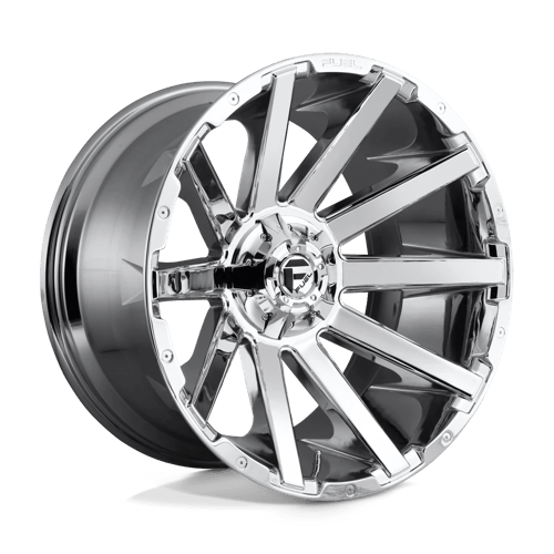 Fuel Offroad D614 CONTRA Chrome Plated 22x12 -44 6x135|6x139.7mm 106.1mm - WheelWiz