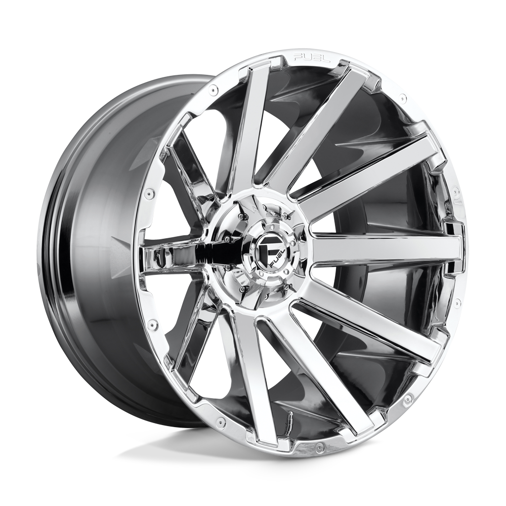 Fuel Offroad D614 CONTRA Chrome Plated 22x12 -44 6x135|6x139.7mm 106.1mm - WheelWiz