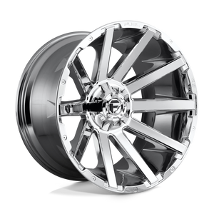 Fuel Offroad D614 CONTRA Chrome Plated 22x12 -44 6x135|6x139.7mm 106.1mm - WheelWiz