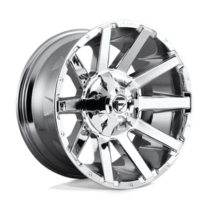 Fuel Offroad D614 CONTRA Chrome Plated 20x10 -18 8x170mm 125.1mm - Wheelwiz