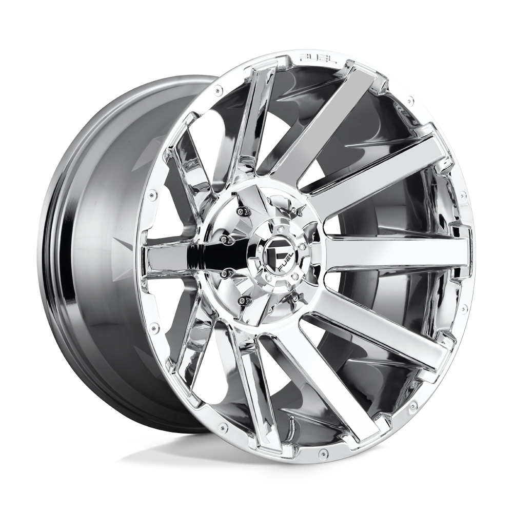 Fuel Offroad D614 CONTRA Chrome Plated 22x12 -44 8x180mm 124.2mm - WheelWiz