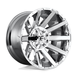 Fuel Offroad D614 CONTRA Chrome Plated 22x12 -44 8x180mm 124.2mm - WheelWiz