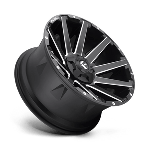 Fuel Offroad D616 CONTRA Matte Black Milled 20x9 +1 8x170mm 125.1mm - Wheelwiz