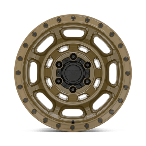 Black Rhino CONVOY Gator Green 17x8.5 -10 6x139.7mm 112.1mm - Wheelwiz
