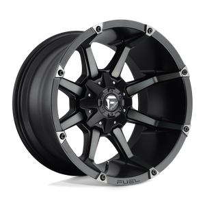 Fuel Offroad D556 COUPLER Matte Black Double Dark Tint 18x9 +20 8x180mm 124.2mm - WheelWiz