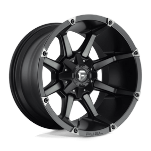 Fuel Offroad D556 COUPLER Matte Black Double Dark Tint 18x9 +20 8x180mm 124.2mm - WheelWiz