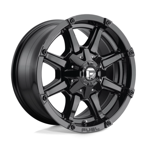 Fuel Offroad D575 COUPLER Gloss Black 20x9 +20 8x165.1mm 125.1mm - WheelWiz