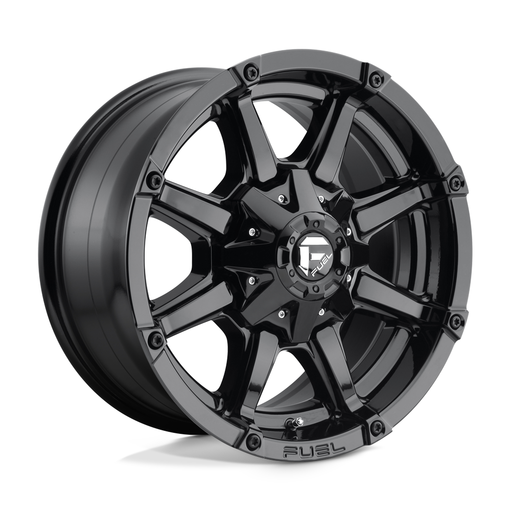 Fuel Offroad D575 COUPLER Gloss Black 20x9 +20 8x165.1mm 125.1mm - WheelWiz