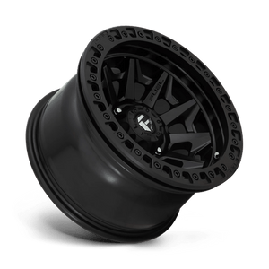 Fuel Offroad D114 COVERT BEADLOCK Matte Black 17x9 -15 5x127mm 71.5mm - Wheelwiz