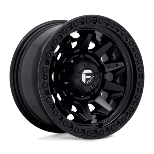 Fuel Offroad D694 COVERT Matte Black 15x8 -12 5x139.7mm 108mm - Wheelwiz