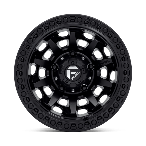 Fuel Offroad D694 COVERT Matte Black 15x8 -12 5x139.7mm 108mm - Wheelwiz