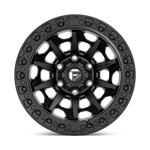 Fuel Offroad D694 COVERT Matte Black 17x9 -12 6x139.7mm 106.1mm - Wheelwiz