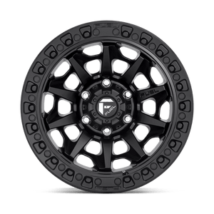Fuel Offroad D694 COVERT Matte Black 17x9 -12 6x139.7mm 106.1mm - Wheelwiz