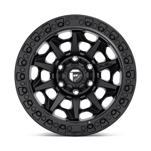Fuel Offroad D694 COVERT Matte Black 17x9 +1 6x135mm 87.1mm - Wheelwiz