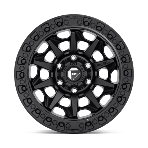 Fuel Offroad D694 COVERT Matte Black 17x9 +1 6x114.3mm 66.3mm