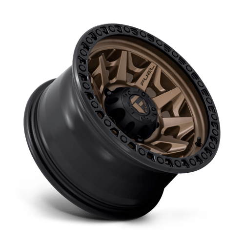 Fuel Offroad D696 COVERT Matte Bronze Black Bead Ring 15x8 -12 5x139.7mm 108mm - Wheelwiz