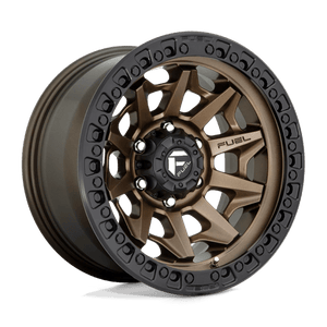 Fuel Offroad D696 COVERT Matte Bronze Black Bead Ring 17x9 -12 6x135mm 87.1mm - Wheelwiz
