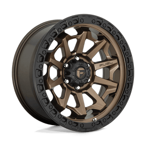 Fuel Offroad D696 COVERT Matte Bronze Black Bead Ring 18x9 +20 6x139.7mm 106.1mm - Wheelwiz