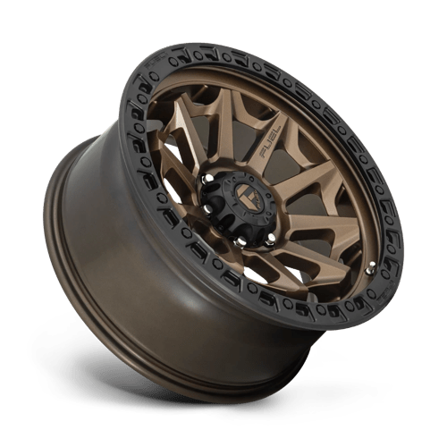 Fuel Offroad D696 COVERT Matte Bronze Black Bead Ring 17x9 +1 6x114.3mm 66.3mm - Wheelwiz