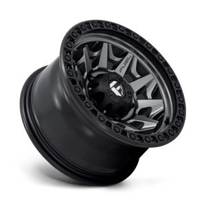 Fuel Offroad D716 COVERT Matte Gunmetal Black Bead Ring 15x8 -12 5x139.7mm 108mm - Wheelwiz
