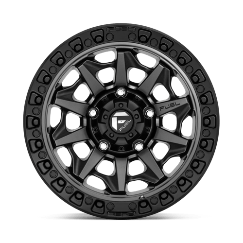 Fuel Offroad D716 COVERT Matte Gunmetal Black Bead Ring 20x9 +1 8x170mm 125.1mm - Wheelwiz
