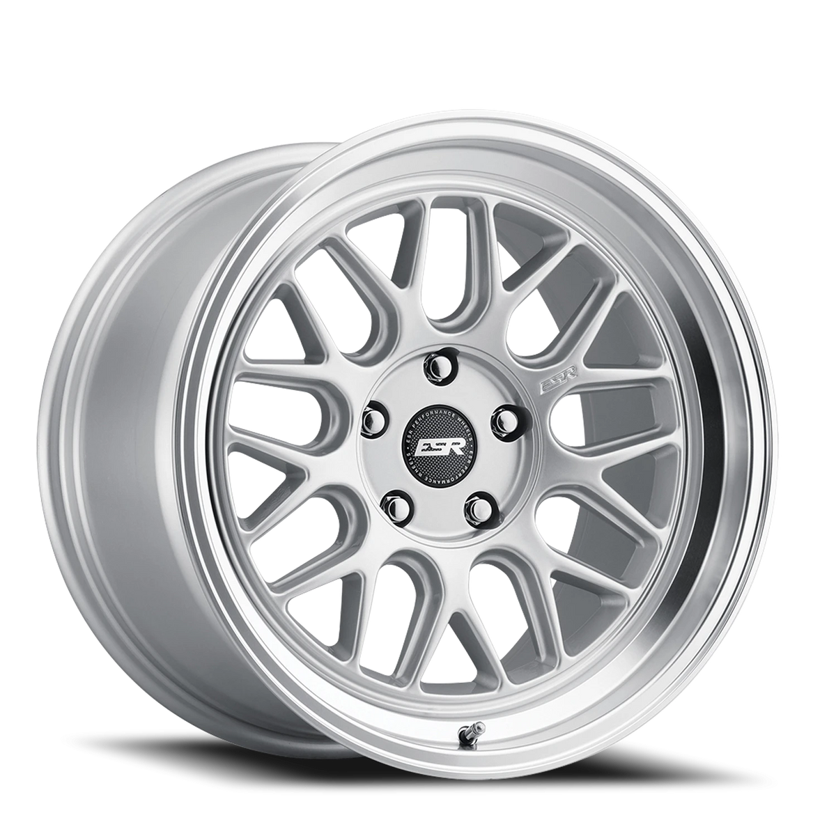 ESR Wheels CR Series CR1 Hyper Silver W/ Machined Lip 18x9.5 +15 5x105mm 72.6mm - Wheelwiz