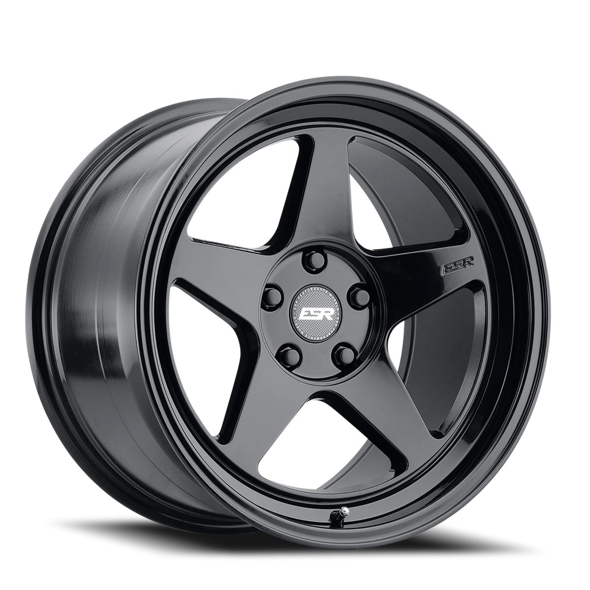 ESR Wheels CR Series CR5 Gloss Black 18x9.5 +22 5x120mm 72.6mm - Wheelwiz