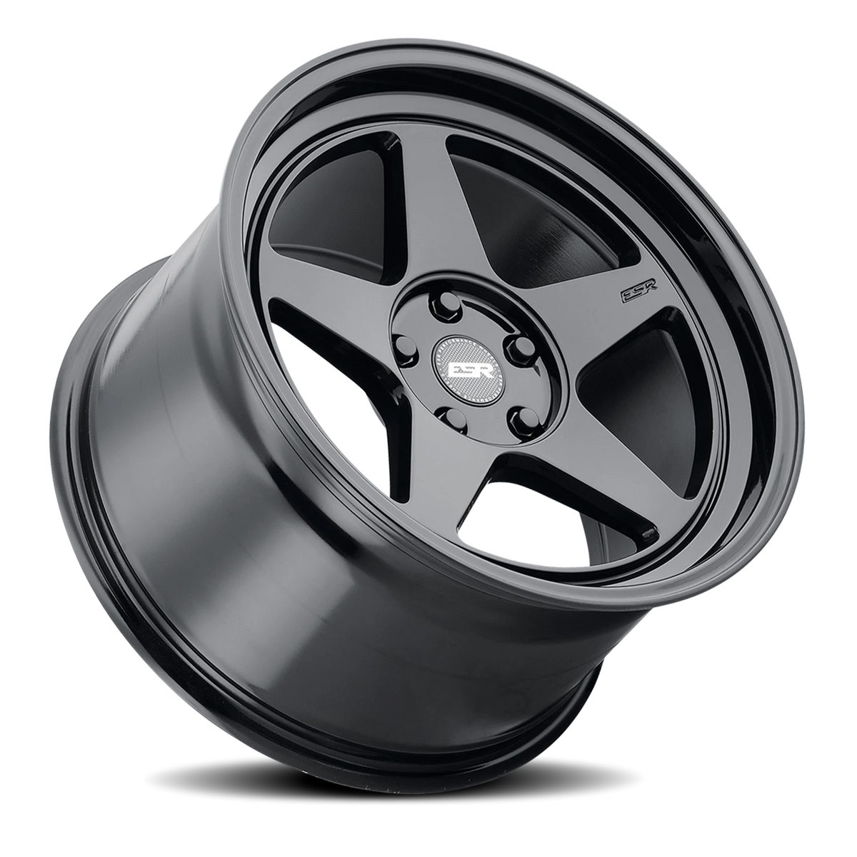 ESR Wheels CR Series CR5 Gloss Black 18x9.5 +22 5x120mm 72.6mm - Wheelwiz