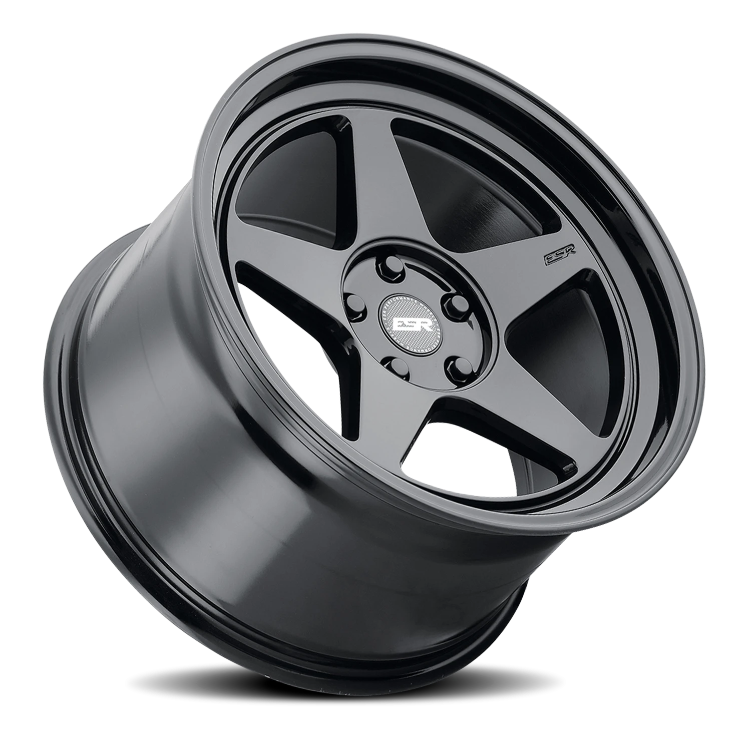 ESR Wheels CR Series CR5 Gloss Black 18x10.5 +15 5x120.6mm 72.6mm