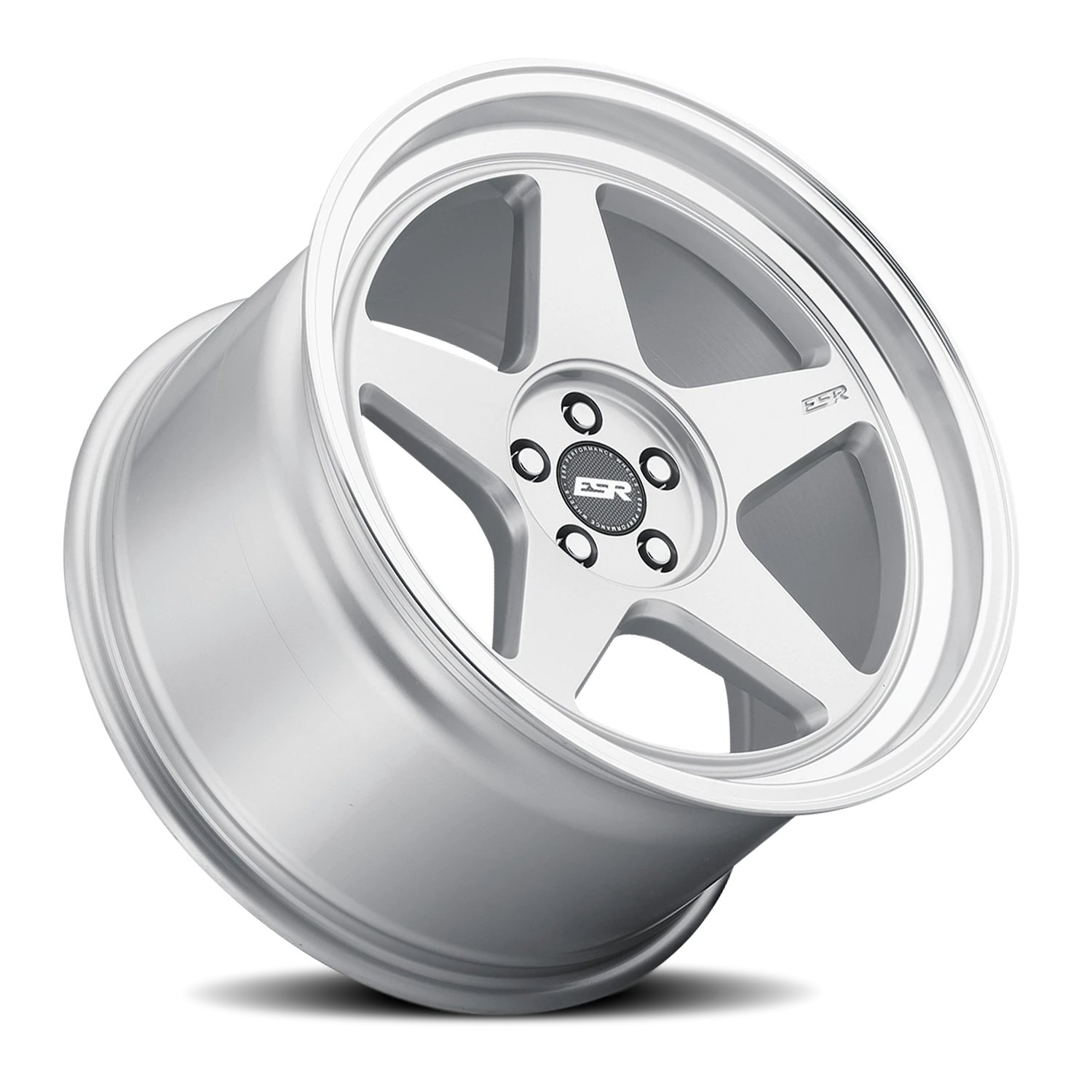 ESR Wheels CR5 Hyper Silver 18x9.5 +35 5x100mm 72.6mm - Wheelwiz