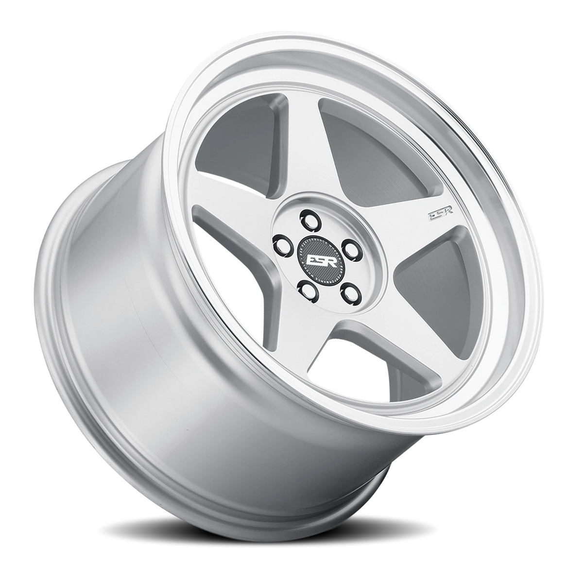 ESR Wheels CR5 Hyper Silver 18x9.5 +35 5x120mm 72.6mm - Wheelwiz