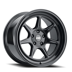 ESR Wheels CR Series CR7 Gloss Black 19x11 +25 5x105mm 72.6mm - Wheelwiz