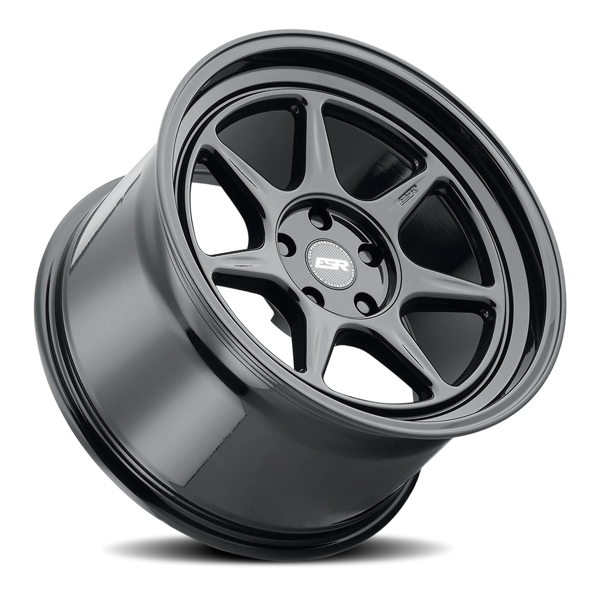 ESR Wheels CR Series CR7 Gloss Black 18x10.5 +30 5x105mm 72.6mm - Wheelwiz