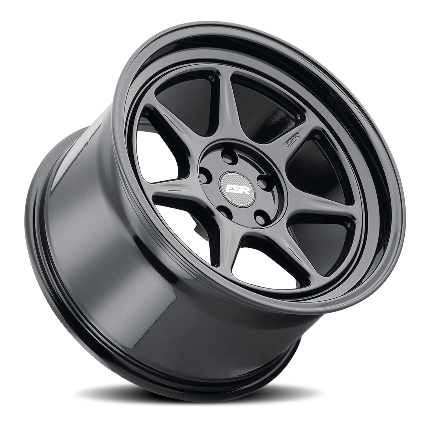 ESR Wheels CR Series CR7 Gloss Black 18x10.5 +15 5x120.6mm 72.6mm - Wheelwiz