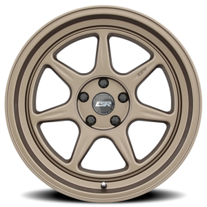 ESR Wheels CR Series CR7 Matte Bronze 19x10 +25 5x120.6mm 72.6mm - Wheelwiz
