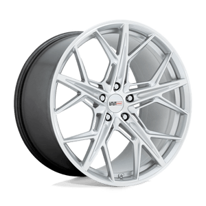 Cray HAMMERHEAD Gloss Silver W Mirror Cut Face 20x9 +38 5x120mm 67.1mm - Wheelwiz
