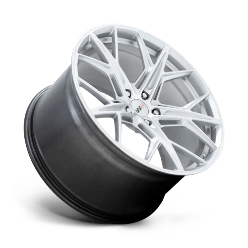 Cray HAMMERHEAD Gloss Silver W Mirror Cut Face 20x10.5 +68 5x120.65mm 70.3mm - Wheelwiz