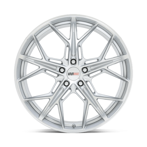 Cray HAMMERHEAD Gloss Silver W Mirror Cut Face 21x9 +38 5x120mm 67.1mm - Wheelwiz