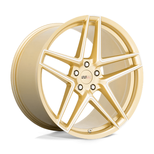 Cray PANTHERA Gloss Gold W/ Mirror Face 19x9 +38 5x120mm 67.1mm - Wheelwiz