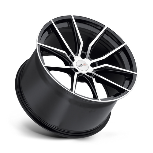 Cray SPIDER Gloss Black W/ Mirror Cut Face 20x9 +38 5x120mm 67.1mm - Wheelwiz