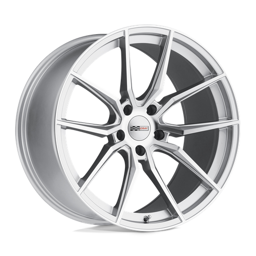 Cray SPIDER Silver W/ Mirror Cut Face 20x12 +52 5x120mm 67.1mm - Wheelwiz