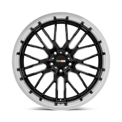 Cray EAGLE Gloss Black W/ Mirror Cut Lip 19x10.5 +69 5x120.65mm 70.3mm - Wheelwiz