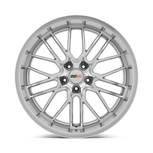 Cray EAGLE Silver W Mirror Cut Face &amp; Lip 20x10.5 +69 5x120.65mm 70.3mm - Wheelwiz