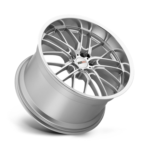 Cray EAGLE Silver W Mirror Cut Face &amp; Lip 19x9 +50 5x120.65mm 70.3mm - Wheelwiz