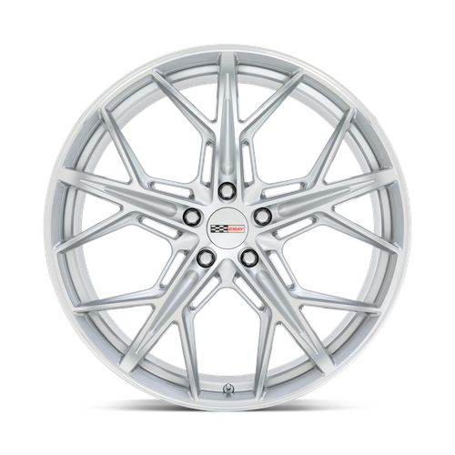 Cray HAMMERHEAD Gloss Silver W Mirror Cut Face 20x10.5 +68 5x120.65mm 70.3mm