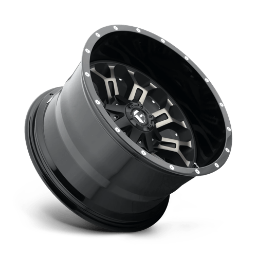 Fuel Offroad D561 CRUSH Gloss Mach Double Dark Tint 20x9 +1 6x135|6x139.7mm 106.1mm - Wheelwiz