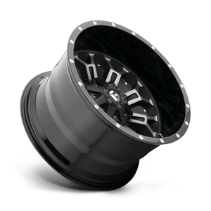 Fuel Offroad D561 CRUSH Gloss Mach Double Dark Tint 18x9 -12 6x135|6x139.7mm 106.1mm - Wheelwiz