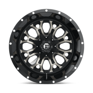 Fuel Offroad D561 CRUSH Gloss Mach Double Dark Tint 20x9 +1 6x135|6x139.7mm 106.1mm - Wheelwiz