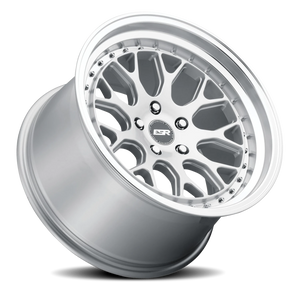 ESR Wheels CS Series CS01 Hyper Silver W/ Machined Lip 18x9.5 +22 5x112mm 0mm - Wheelwiz